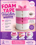 Foam Tape Holder con Imán 8 × 3 mm – Archivo STL para Impresión 3D