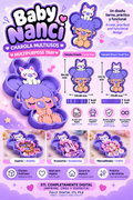 Baby Nanci – Charola Multiusos | 2 Tamaños 💜stl-tray-3MF