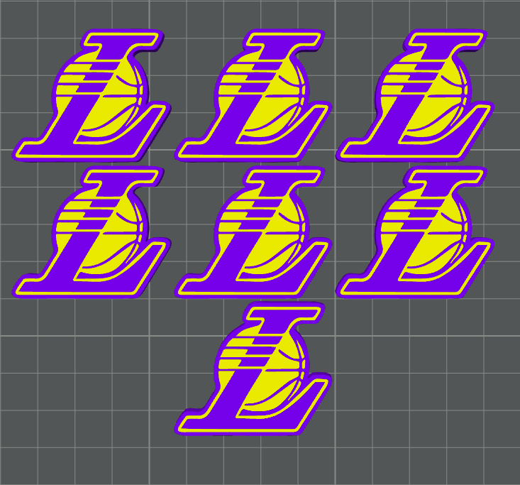 Logo Lakers - 8.5mm