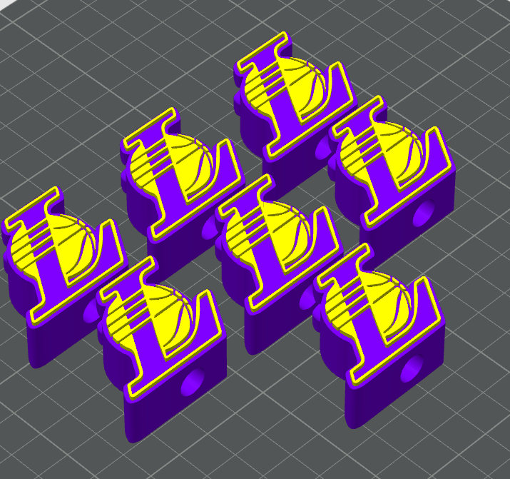 Logo Lakers - 8.5mm