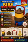 Cooler Infantil Woody Edition – Archivo STL para Impresión 3D