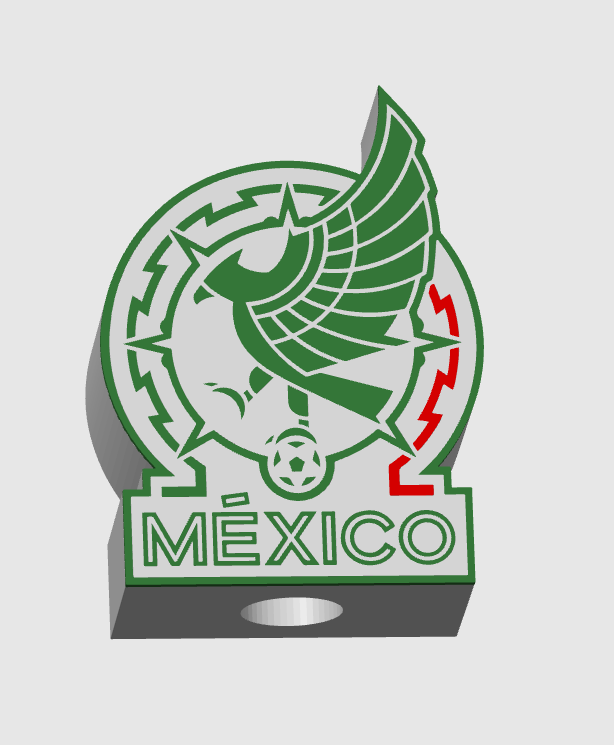 Straw Topper Mexico  - 8mm