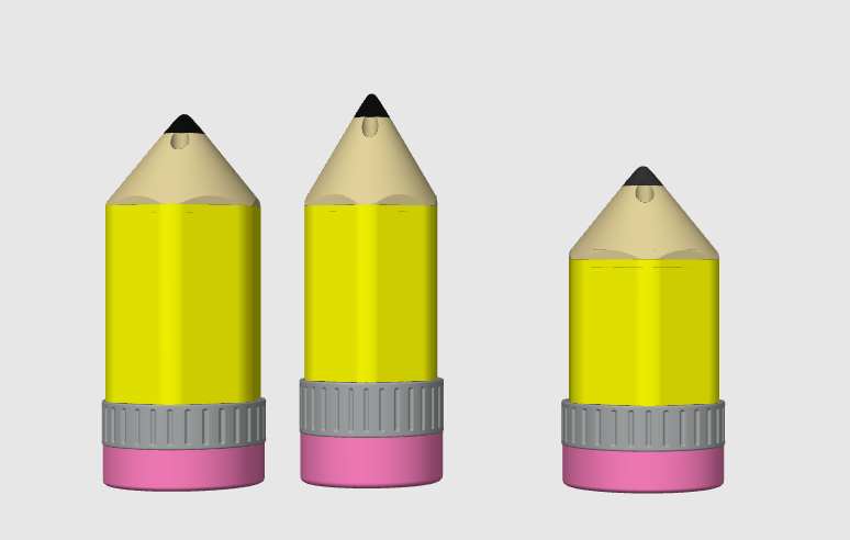 COOLER LÁPIZ PARA MAESTRAS – ARCHIVO STL DIGITAL ✏️💗